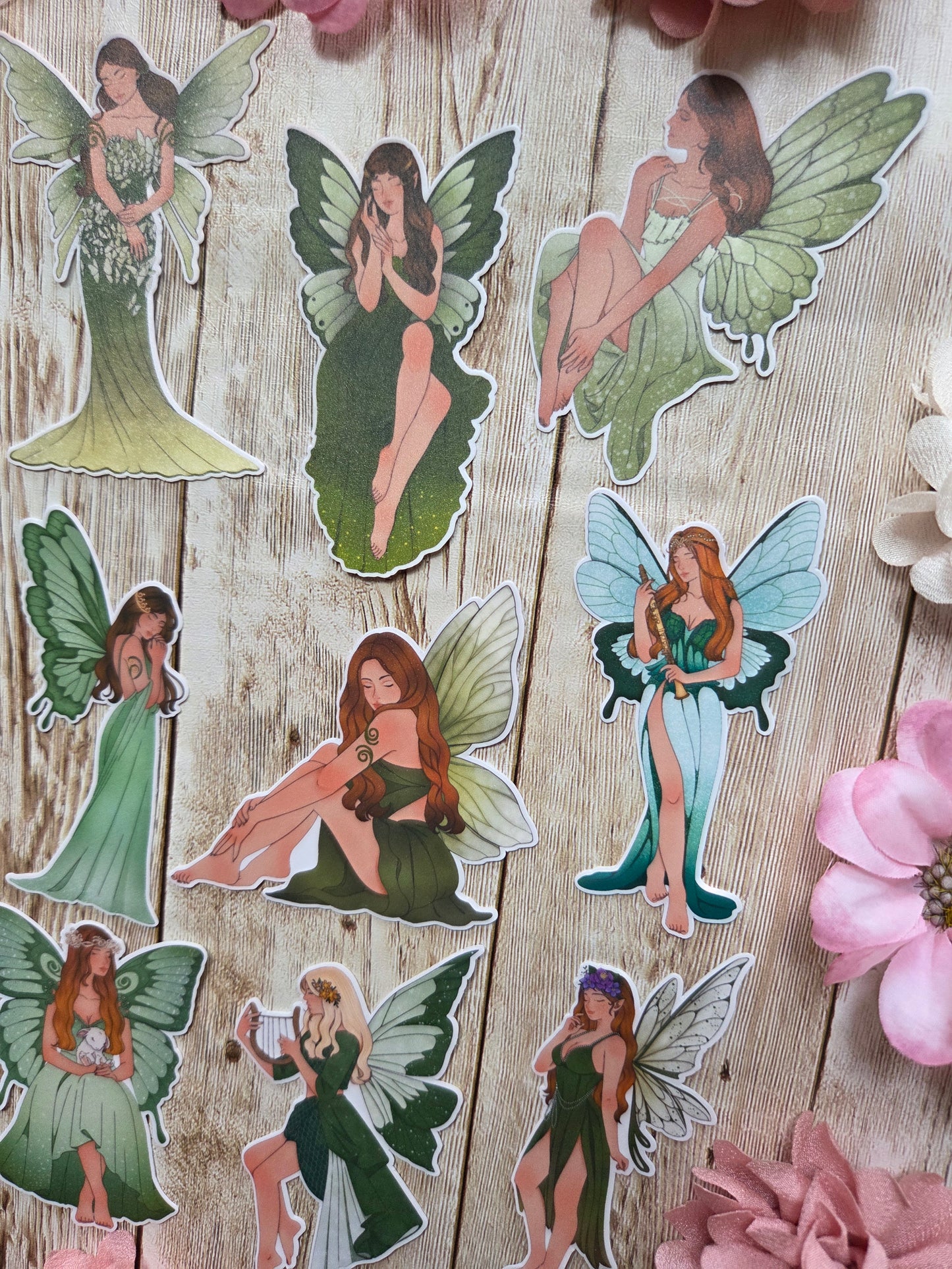 Spring Fairies Stickers