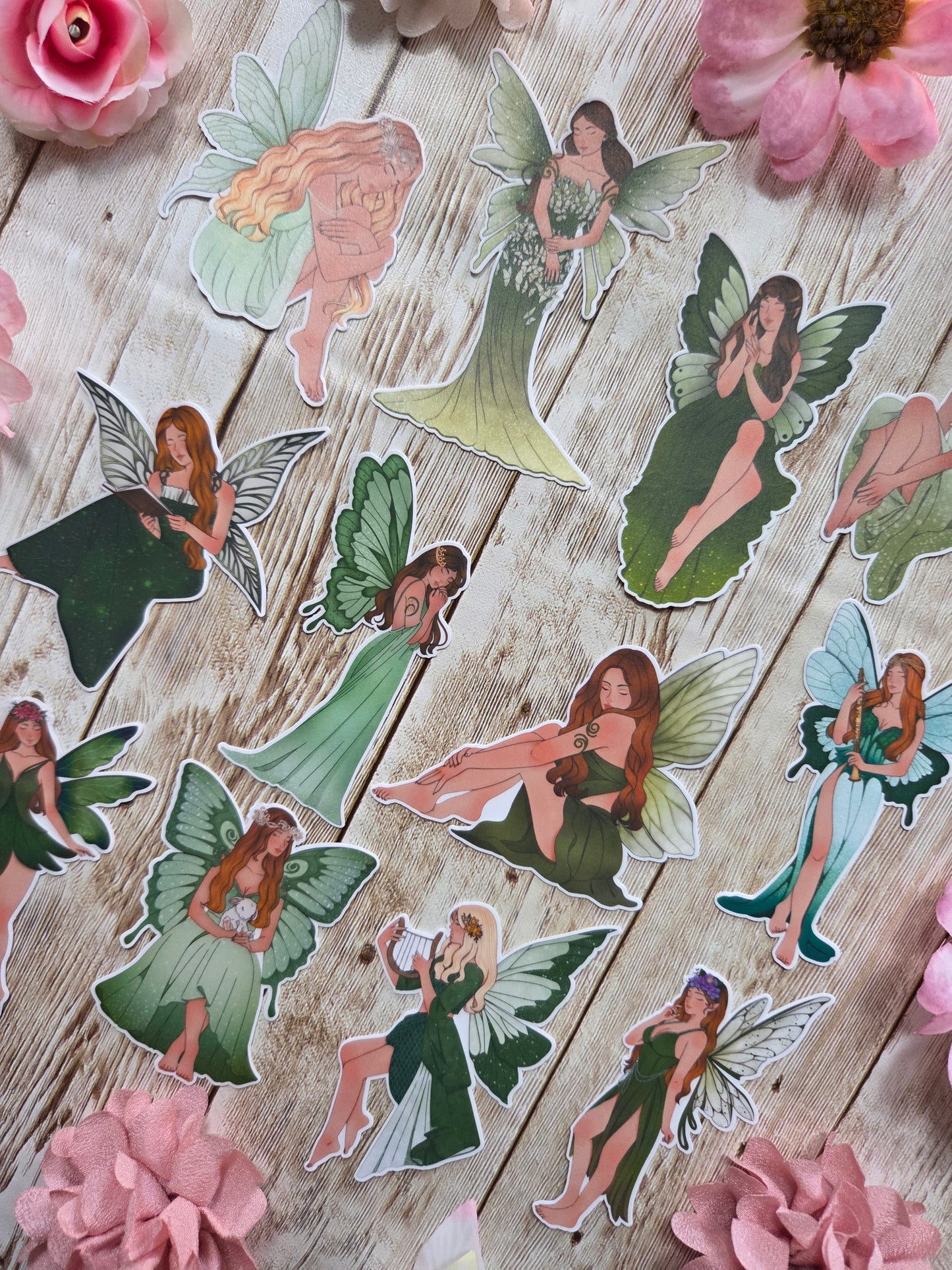 Spring Fairies Stickers