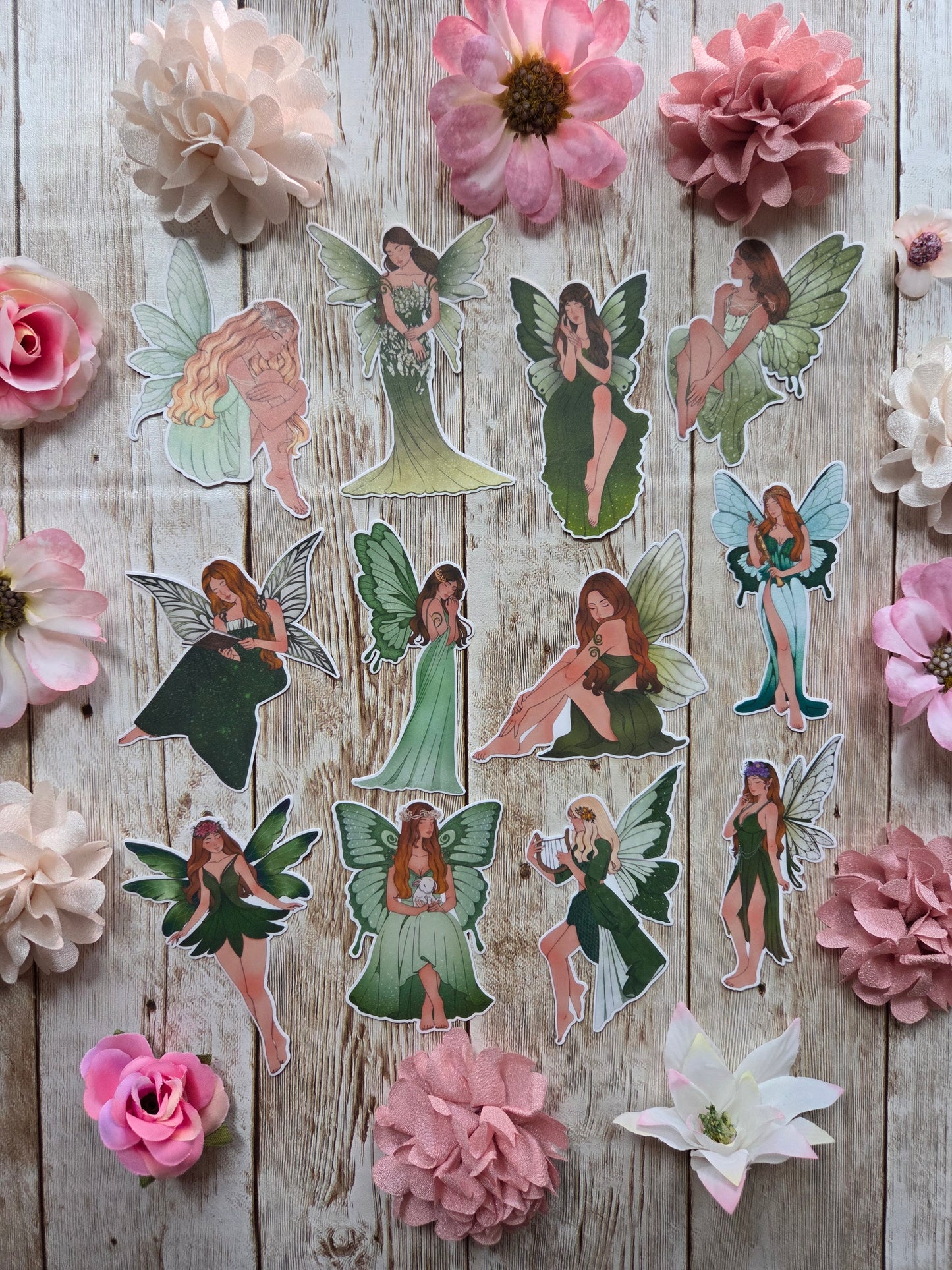 Spring Fairies Stickers