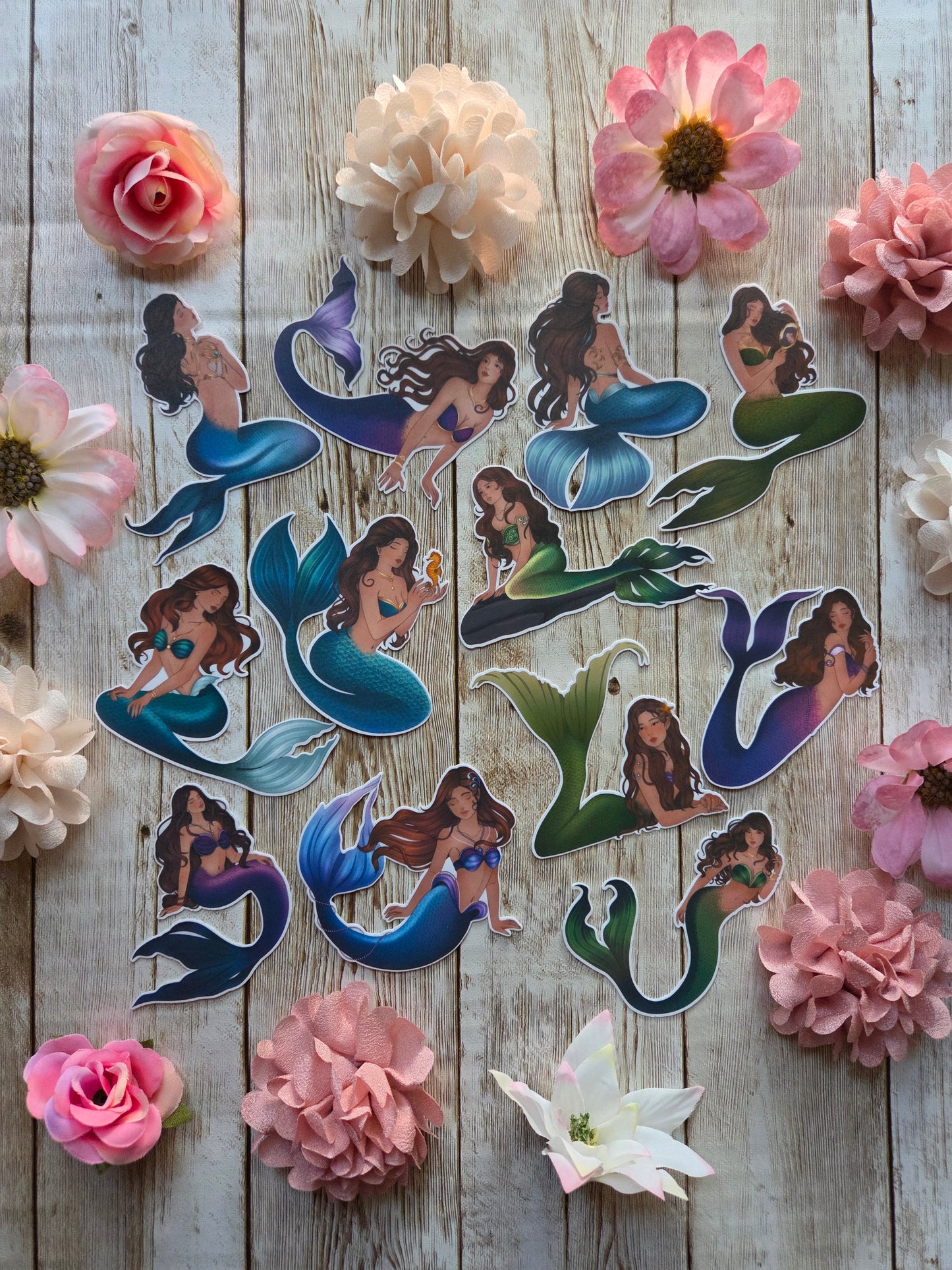 Mermaid Stickers