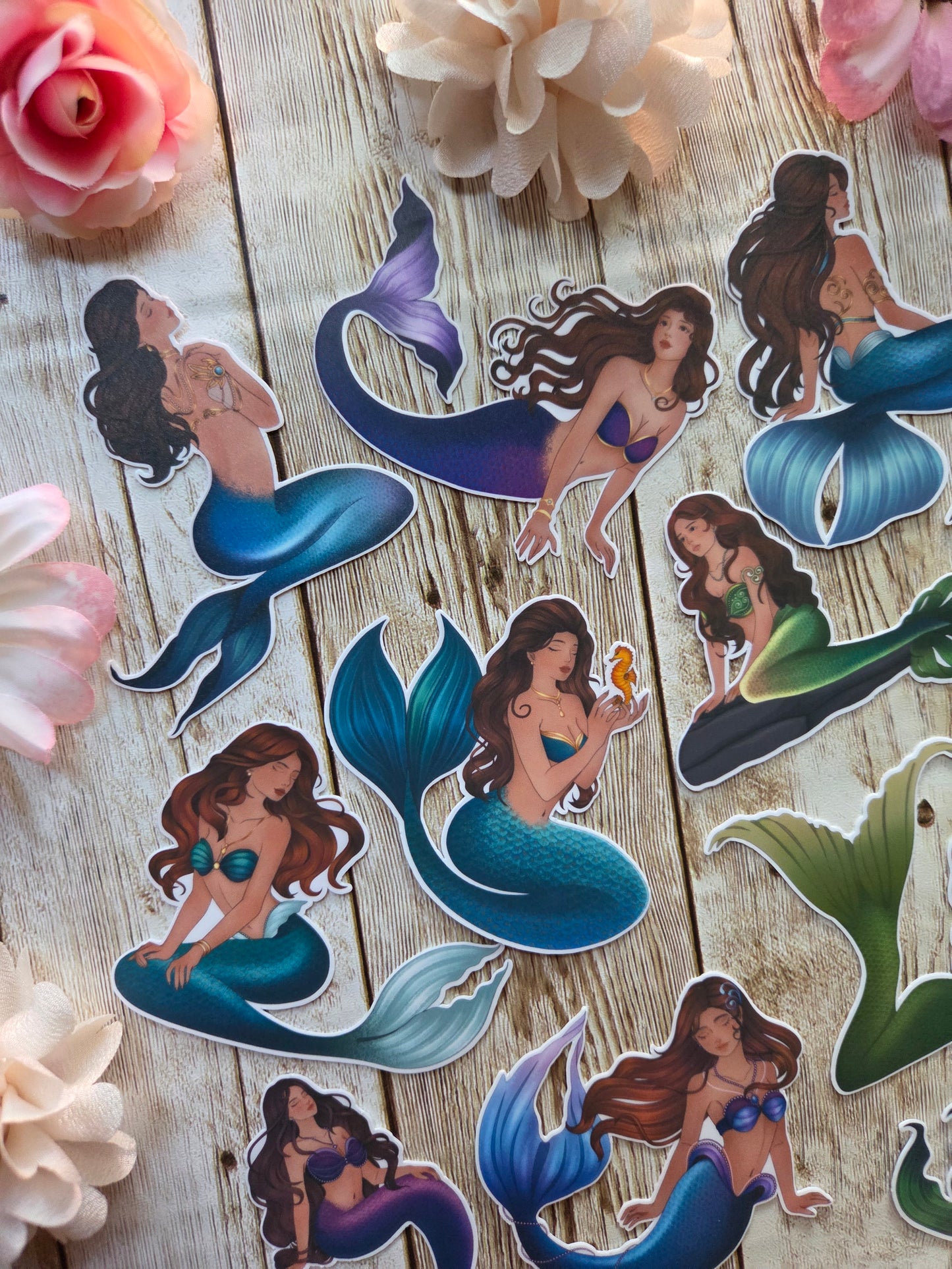Mermaid Stickers