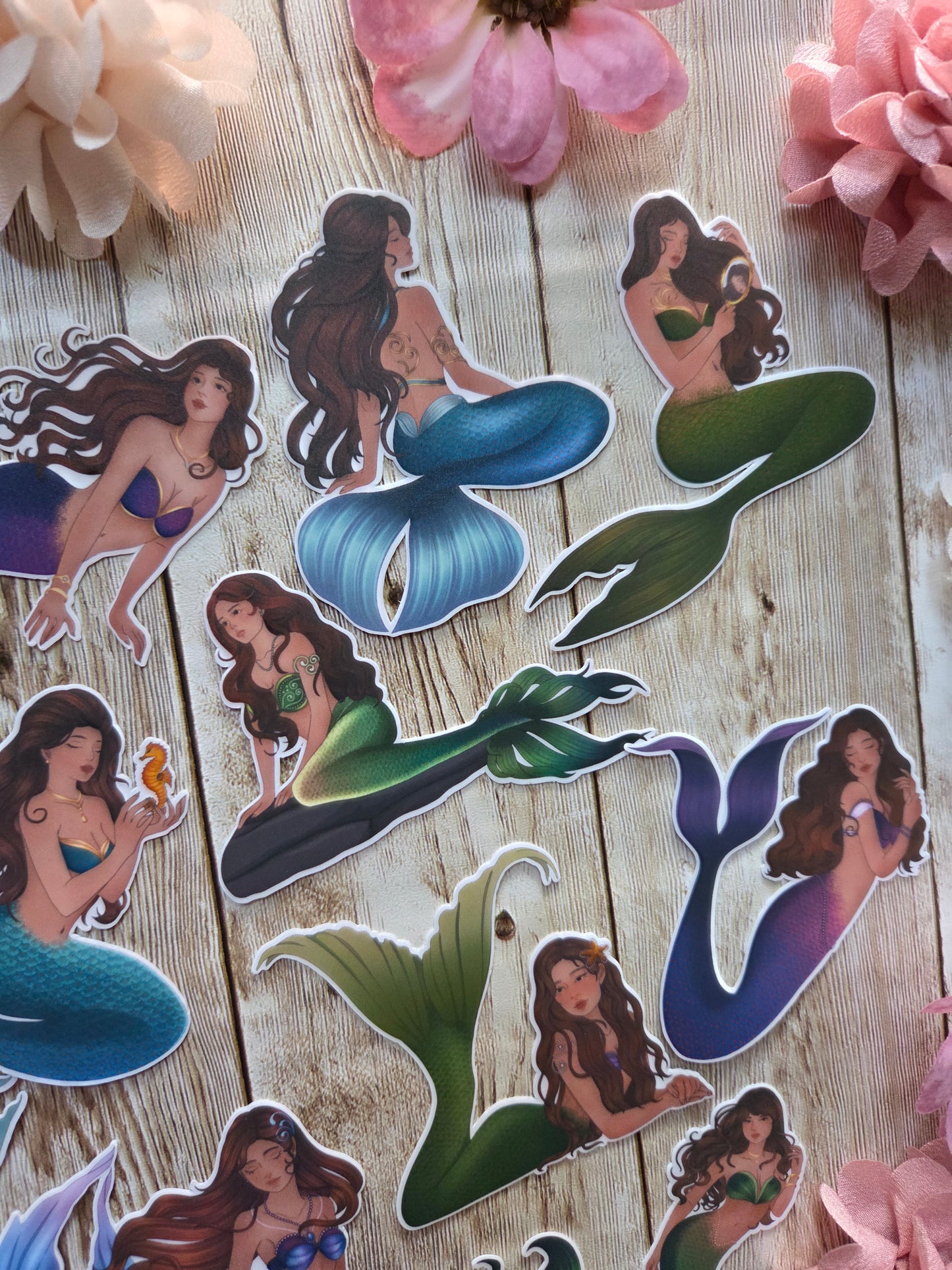 Mermaid Stickers