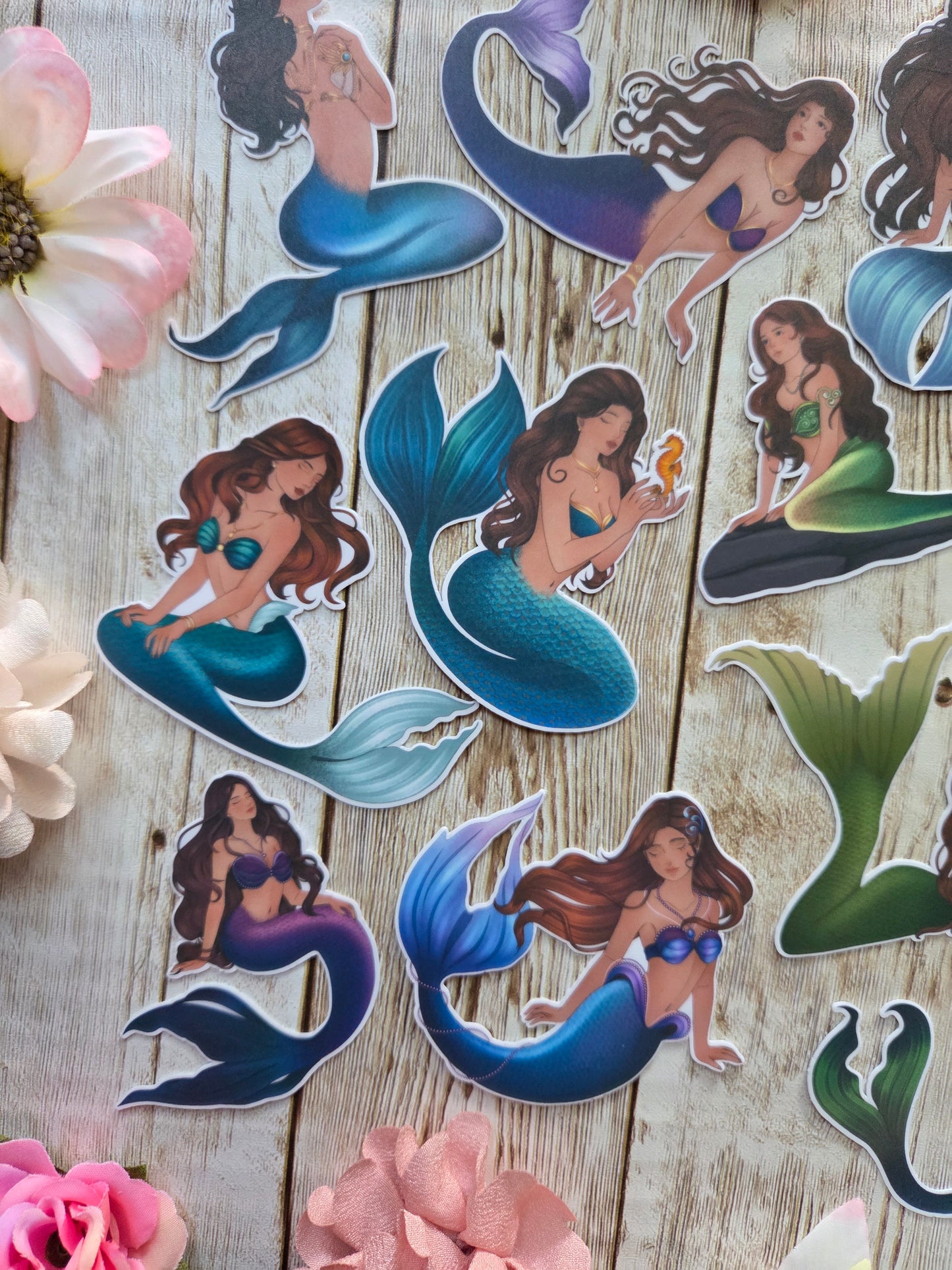 Mermaid Stickers