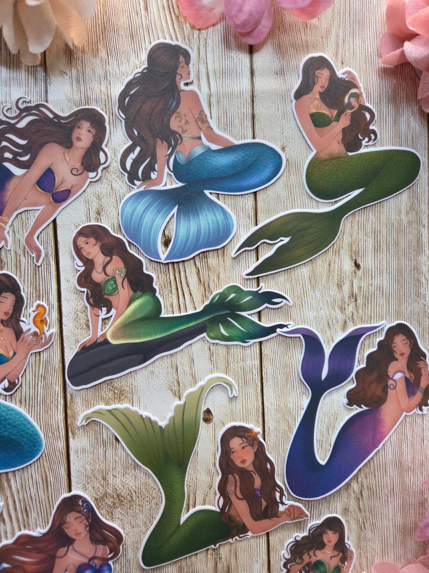Mermaid Stickers