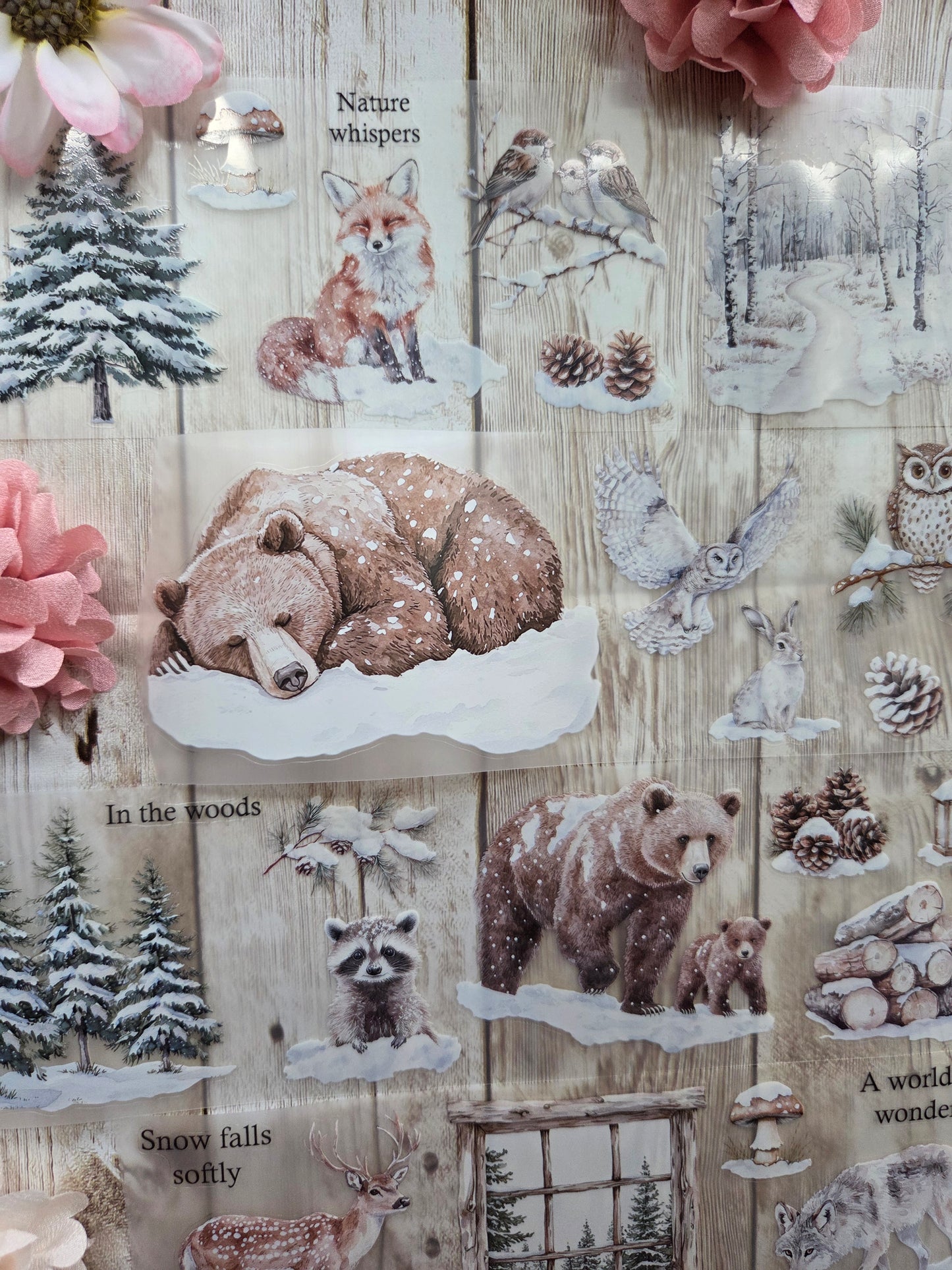 Winter Animals - PET Tape Sample Loop (Reggie)