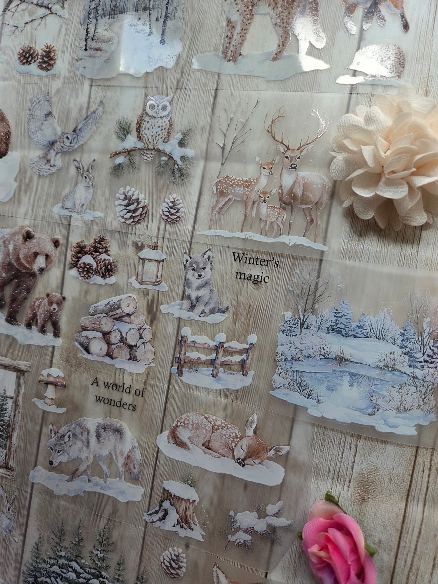 Winter Animals - PET Tape Sample Loop (Reggie)