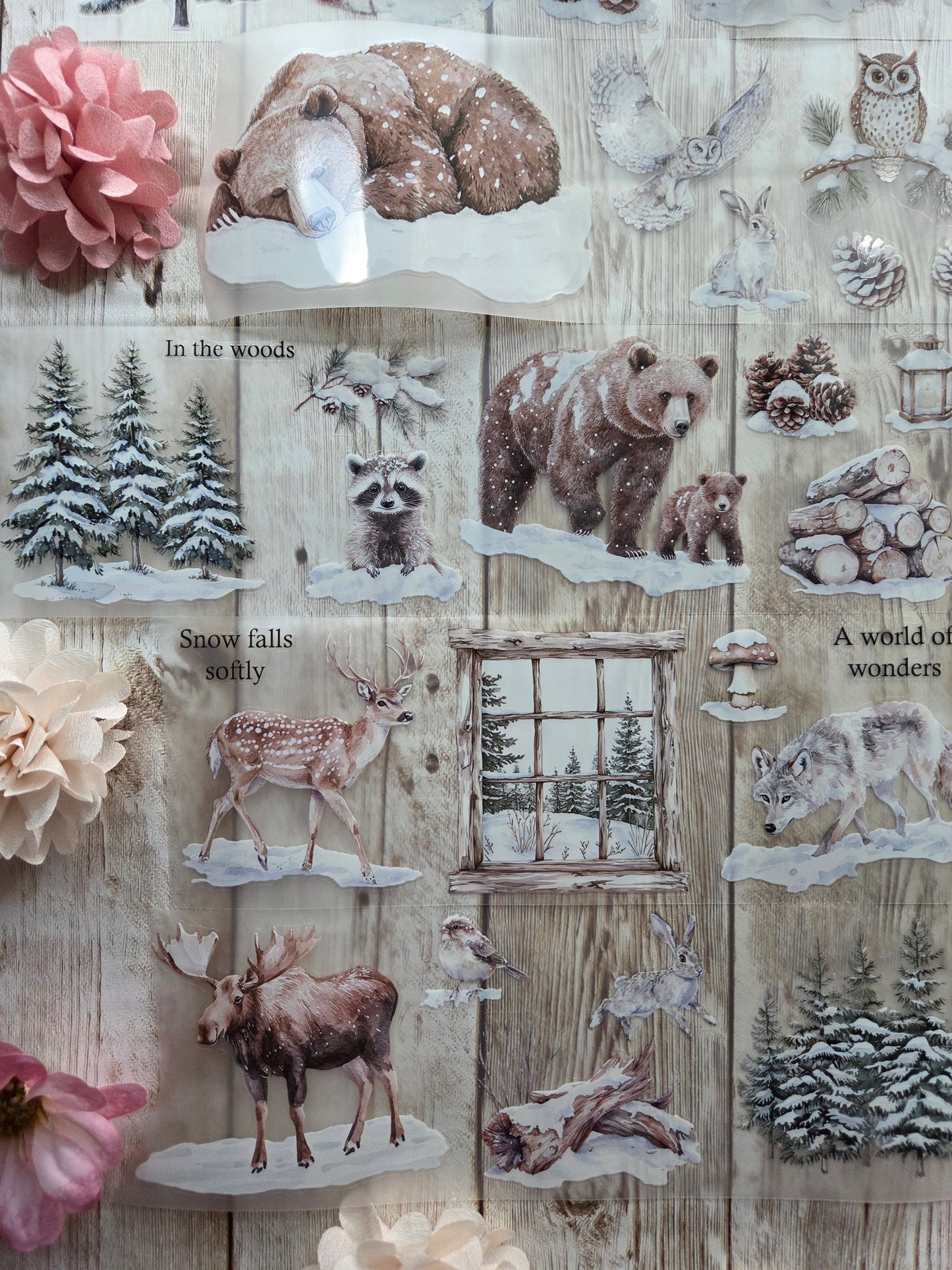 Winter Animals - PET Tape Sample Loop (Reggie)