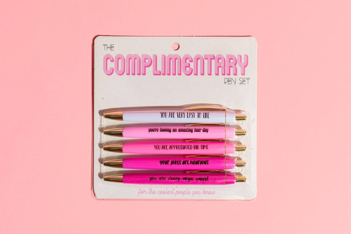 Complimentary Pen Set (funny gifts, kindness gifts)