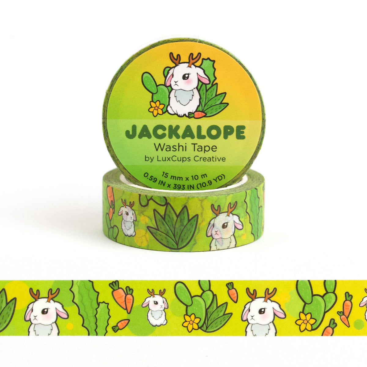 Jackalope Washi Tape - Stationery | Decorative | Low-Tack