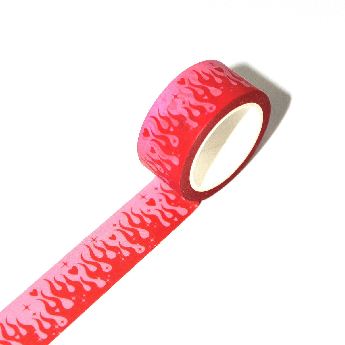 "You Set My Heart On Fire" Y2K Kitschy Washi Tape (20mm/10m)