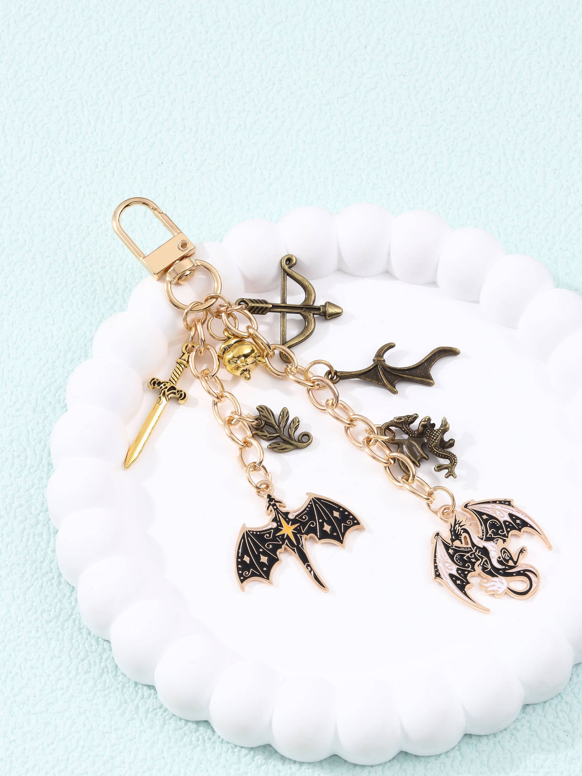 Dragon Fantasy Kindle Phone Charm - Kindle Charm
