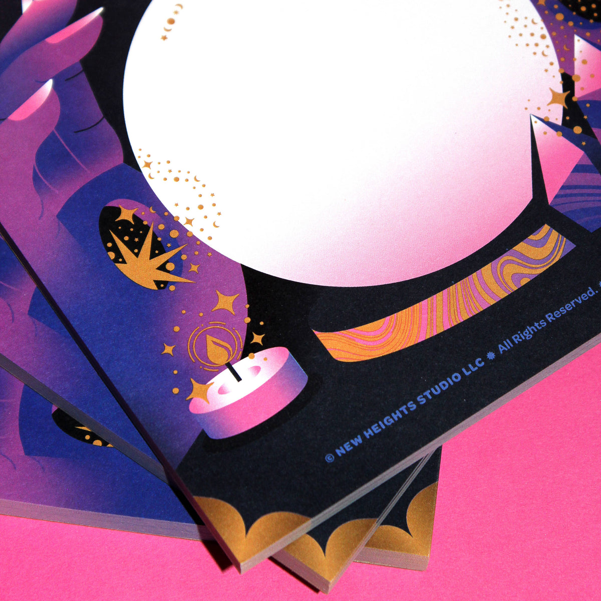 "The Future Is Yours To Write" Manifestation Notepad (6x6)