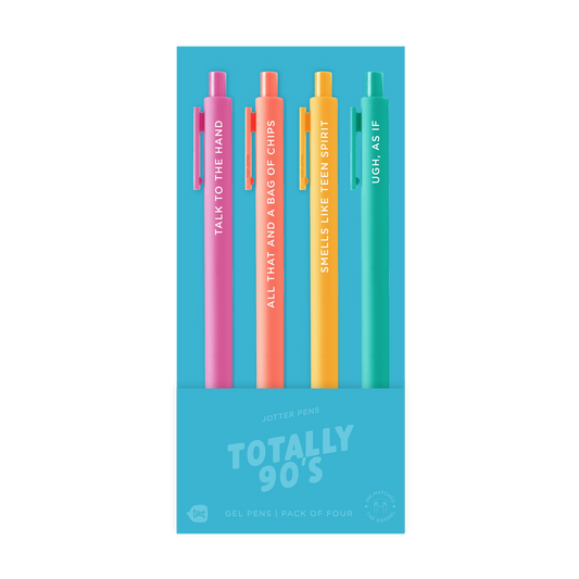 New Jotter Packs!!!: Totally 90's 4 Pack