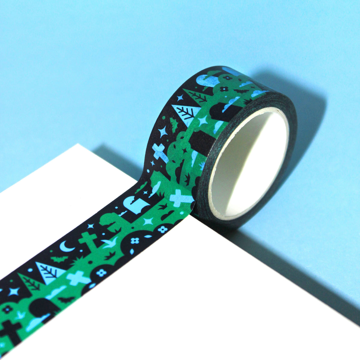"Grim Graves" Spooky Halloween Washi Tape (20mm/10m)