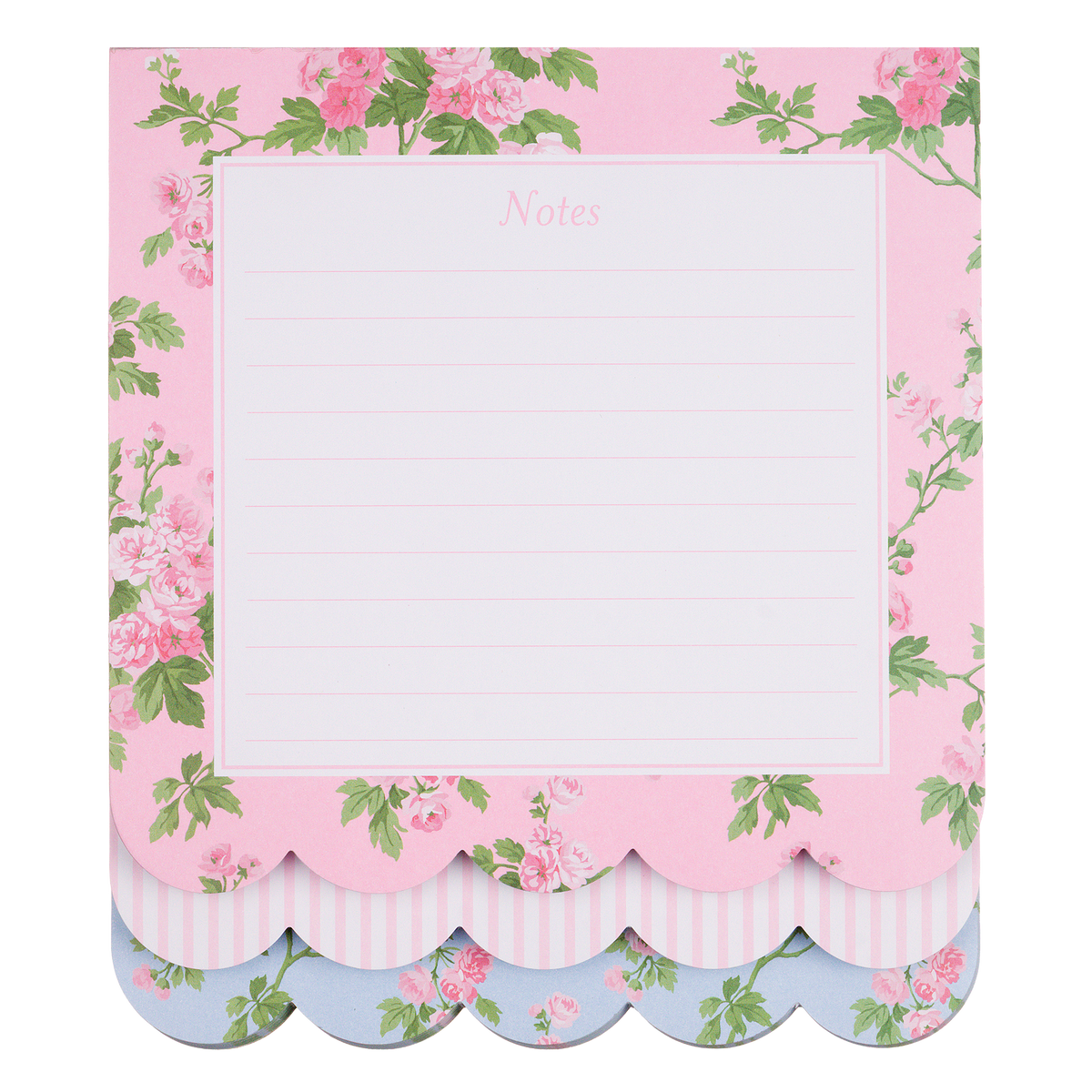 Laura Ashley - Garden Blooms Layers Notepad 6X8