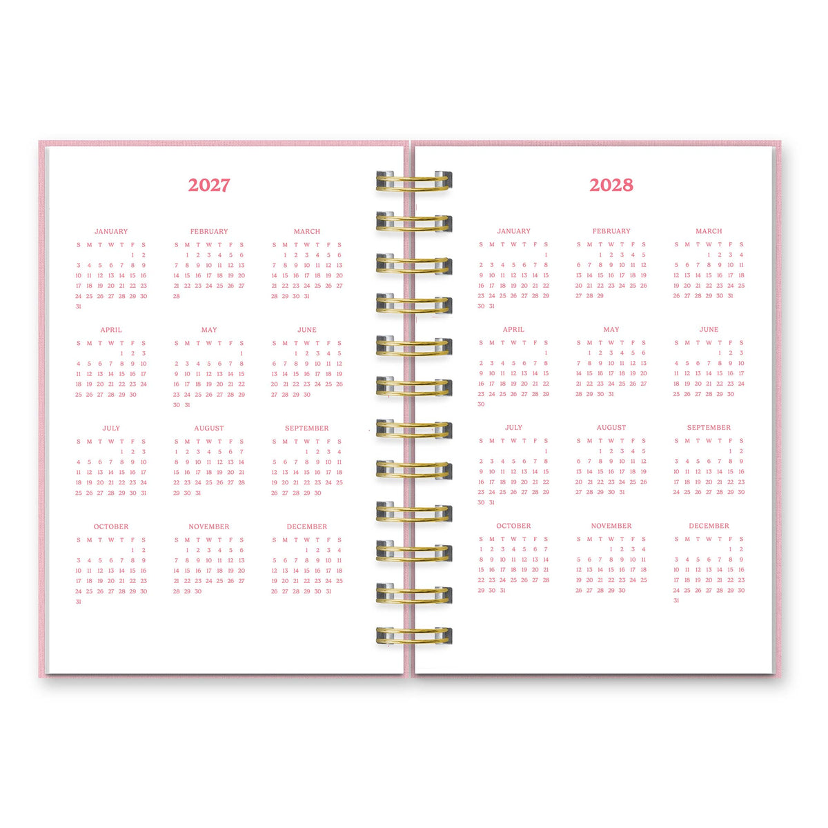 2027 Berry Bliss Emery Pocket Spiral Planner