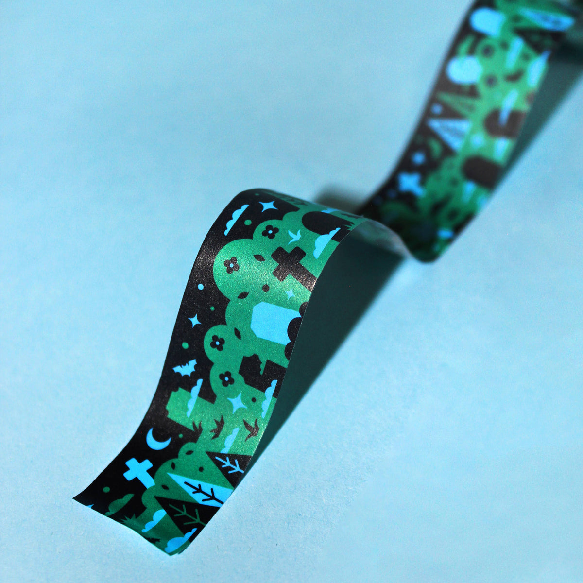 "Grim Graves" Spooky Halloween Washi Tape (20mm/10m)