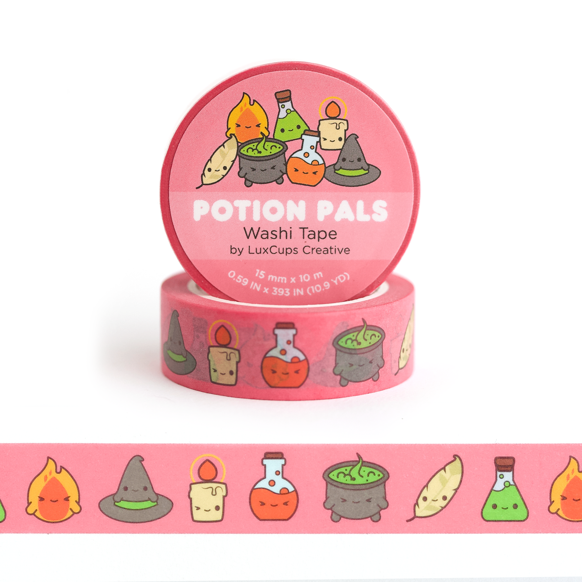 Potion Pals Washi Tape- Stationery | Decorative