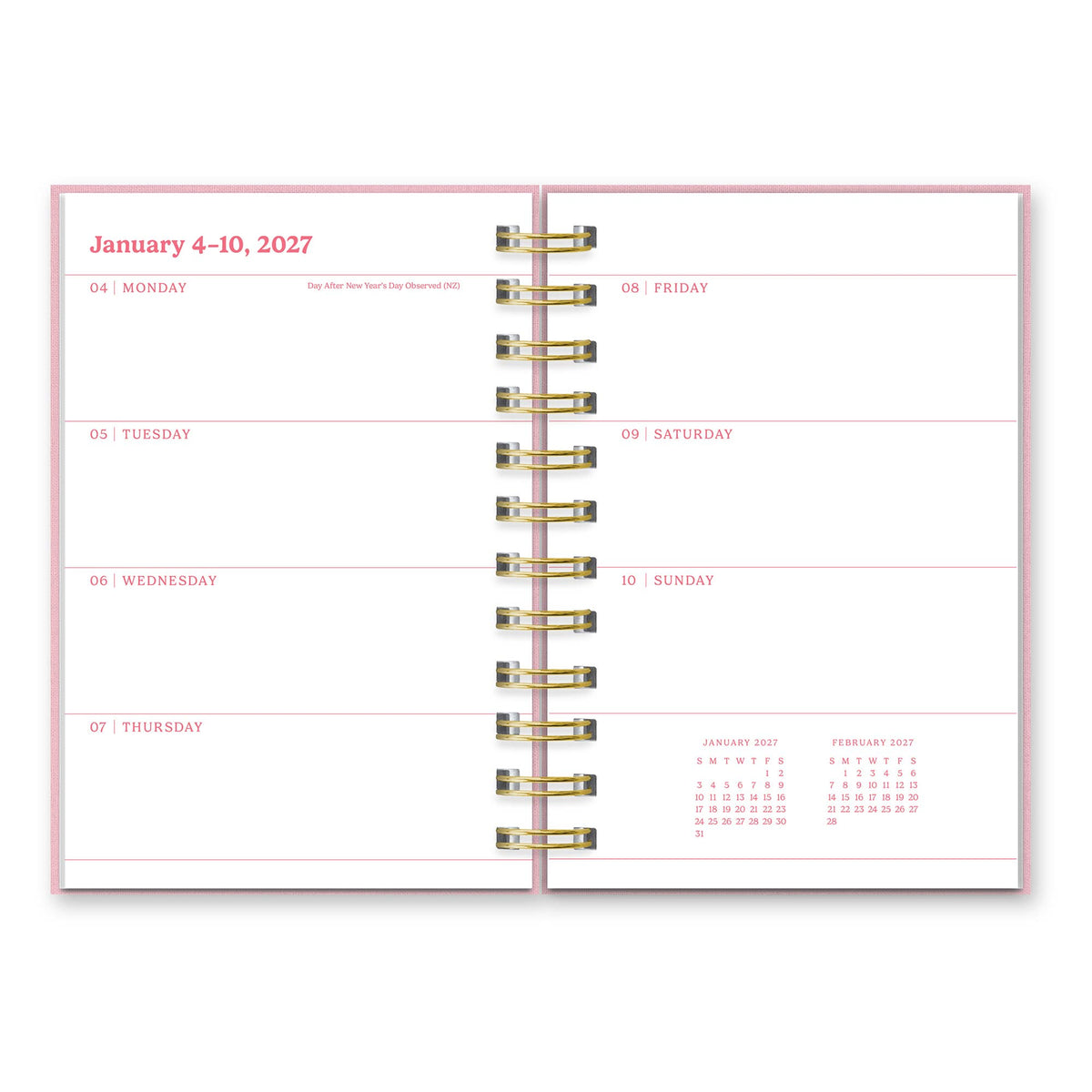 2027 Berry Bliss Emery Pocket Spiral Planner
