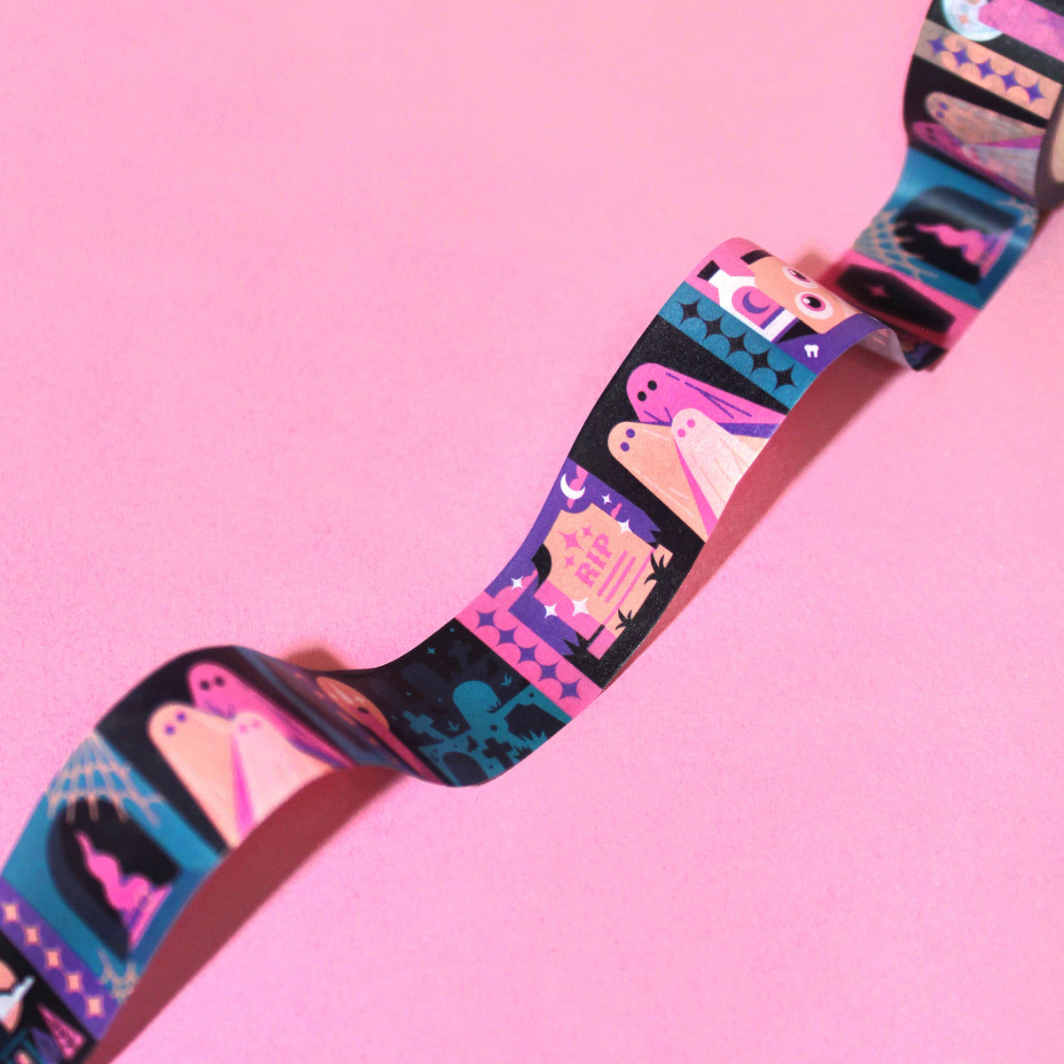 "Sinister Sightings" Spooky Halloween Washi Tape (20mm/10m)