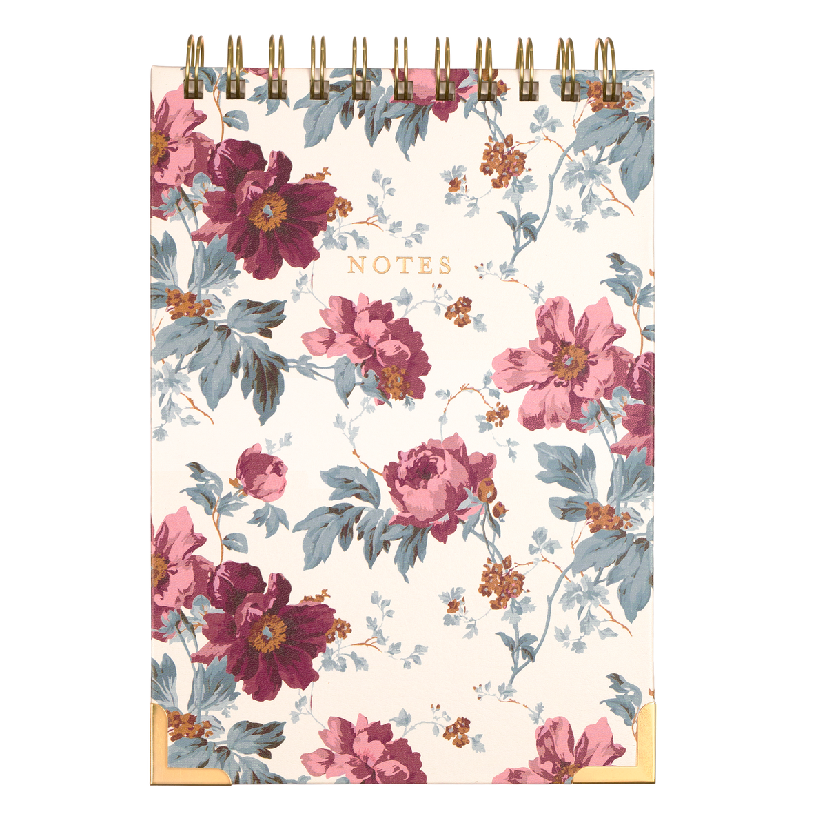 Heritage Blooms Floral Steno Pad