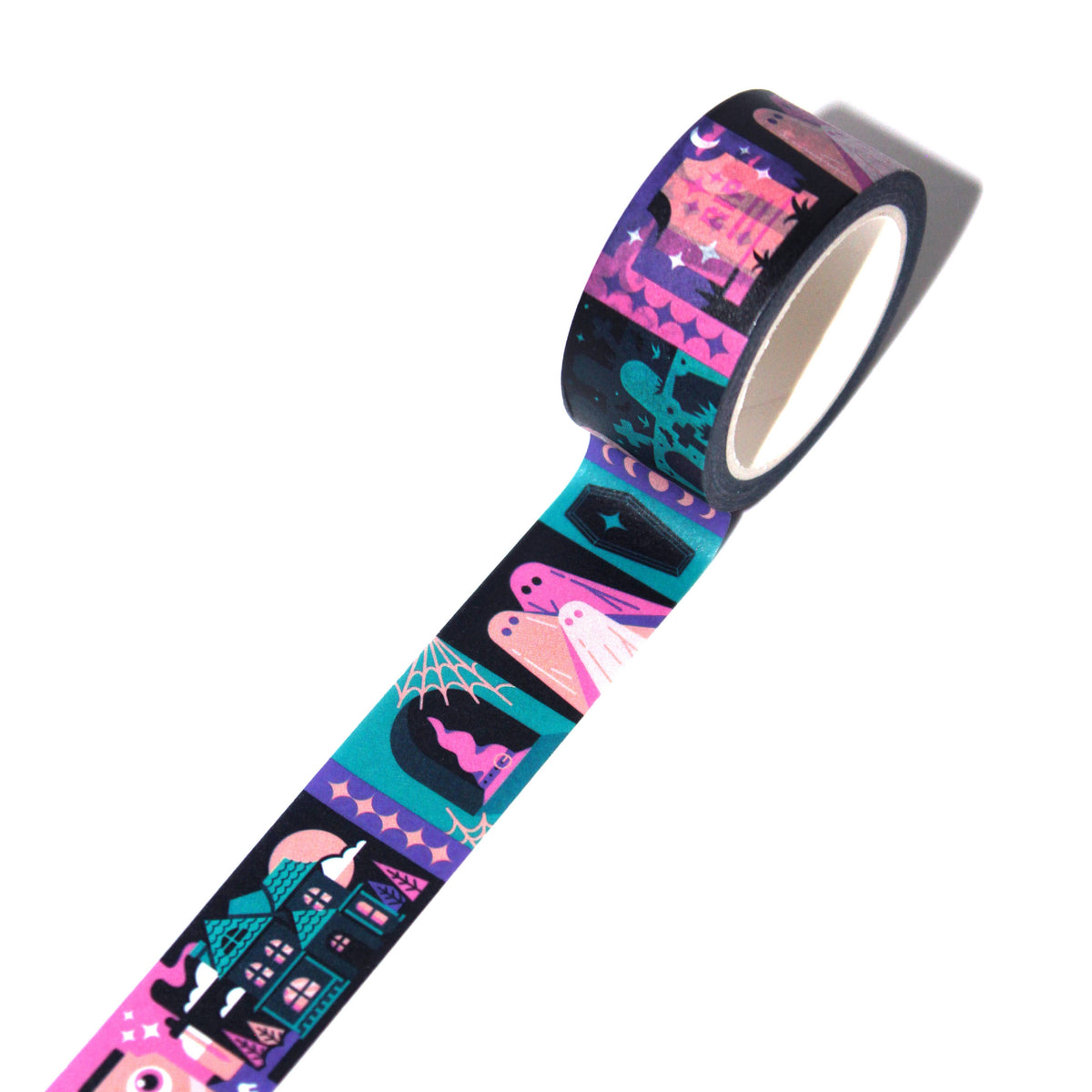 "Sinister Sightings" Spooky Halloween Washi Tape (20mm/10m)