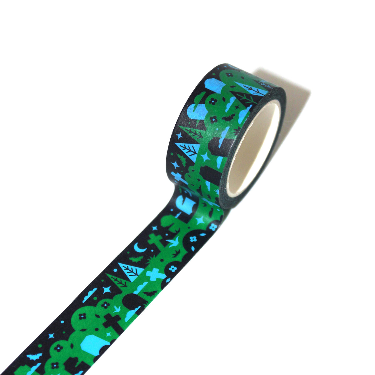 "Grim Graves" Spooky Halloween Washi Tape (20mm/10m)