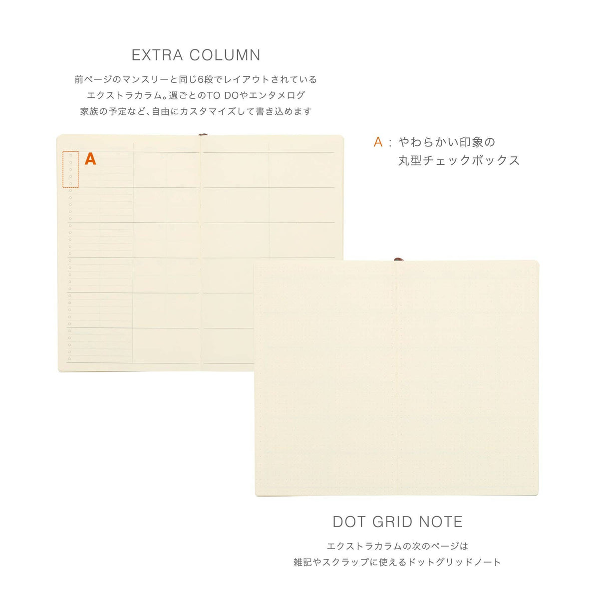 2027 Monthly Diary Lepre B6 Slim (NQ2): Pink