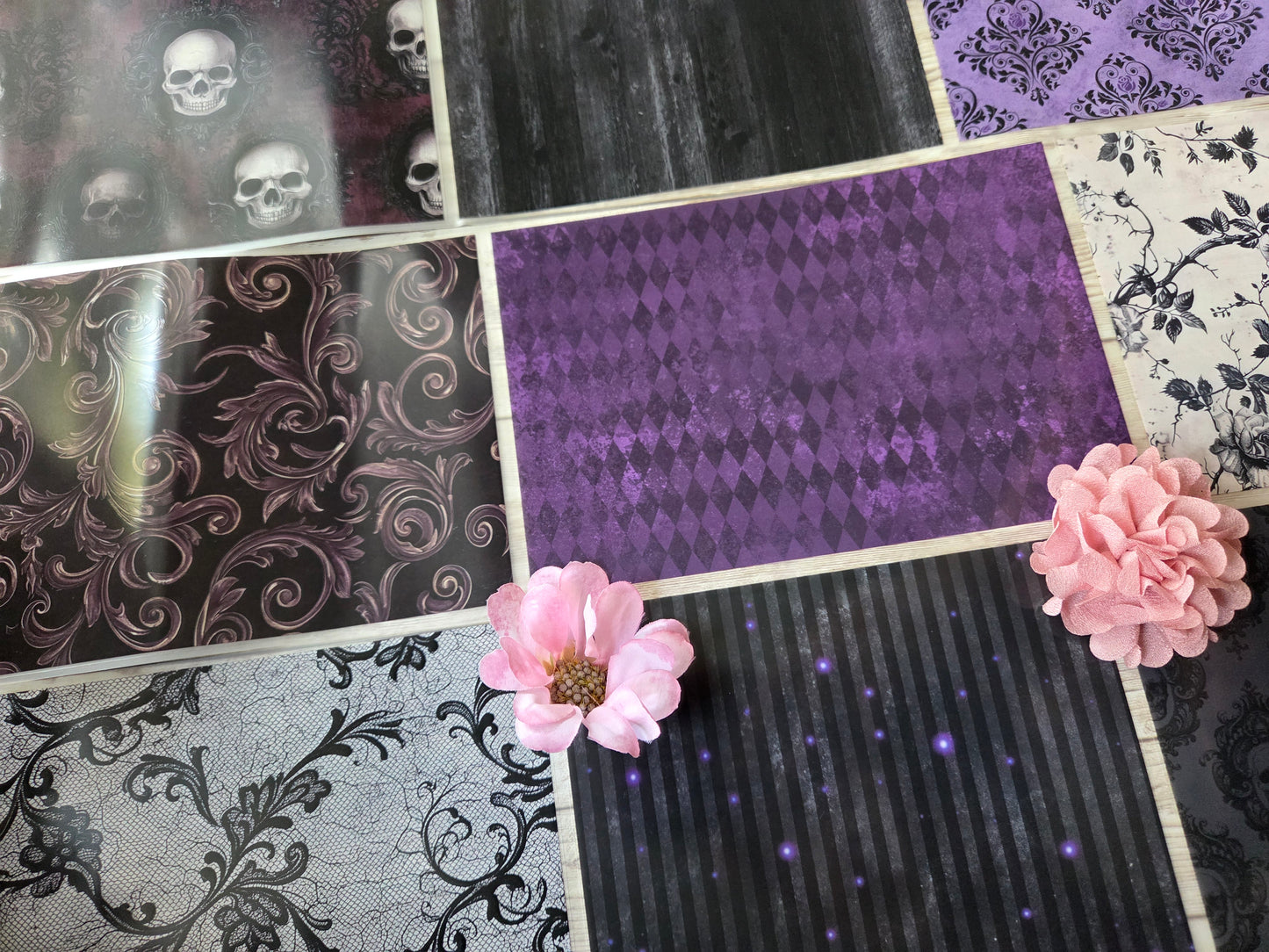 Gothic Wallpaper - PET Tape Sample Loop (Hugie)