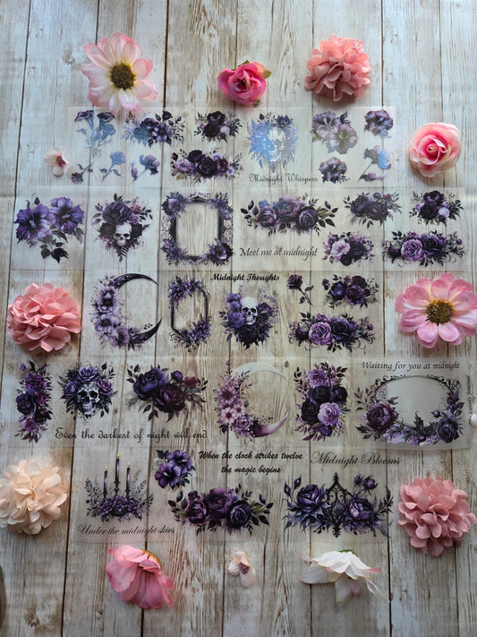 Midnight Blooms - PET Tape Sample Loop (Reggie)