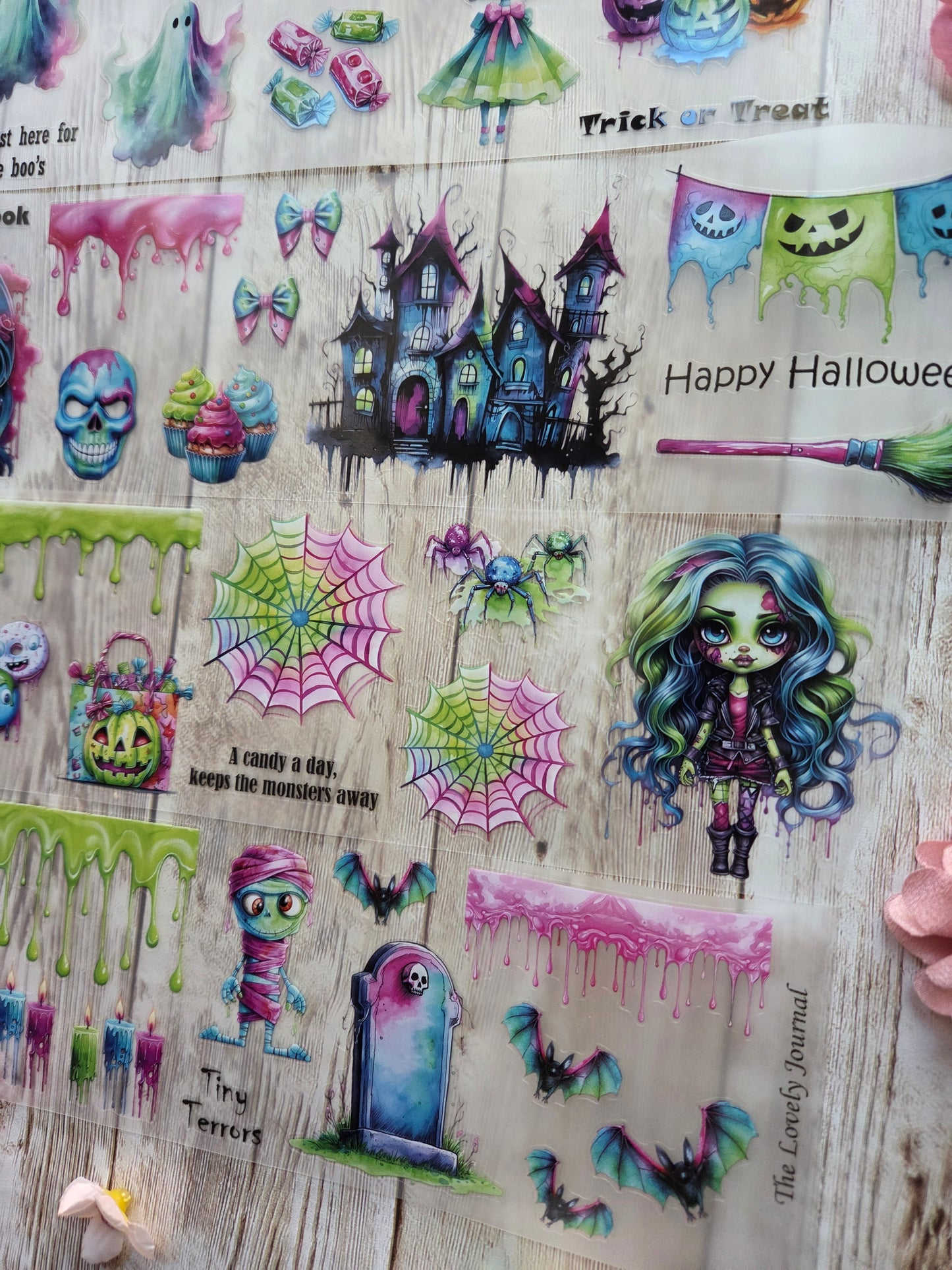 Neon Halloween - PET Tape Sample Loop (Reggie)