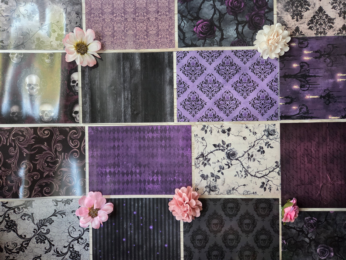 Gothic Wallpaper - PET Tape Sample Loop (Hugie)