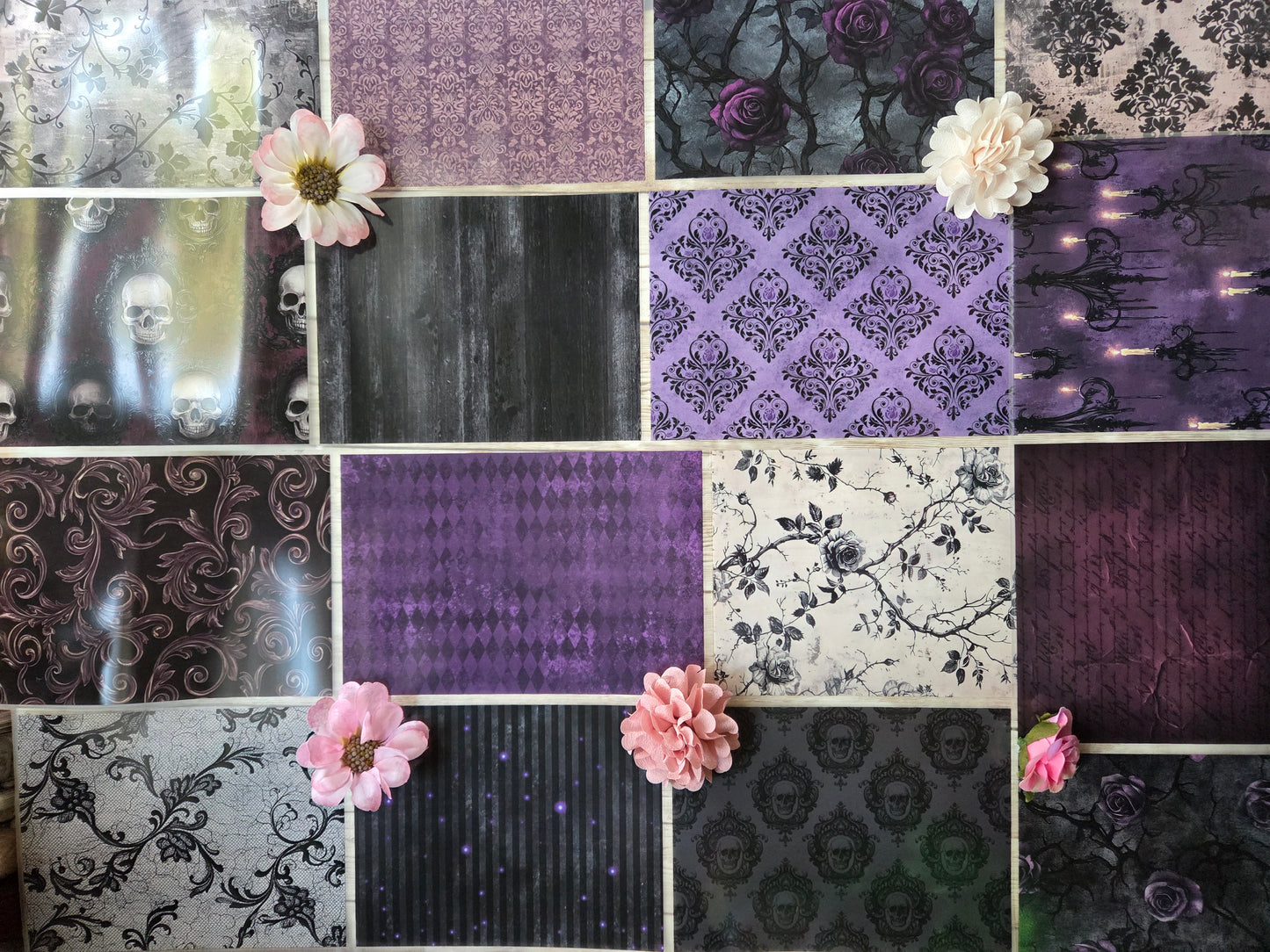 Gothic Wallpaper - PET Tape Sample Loop (Hugie)