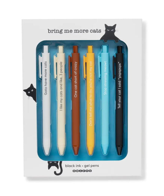 Pen Set-Bring Me More Cats
