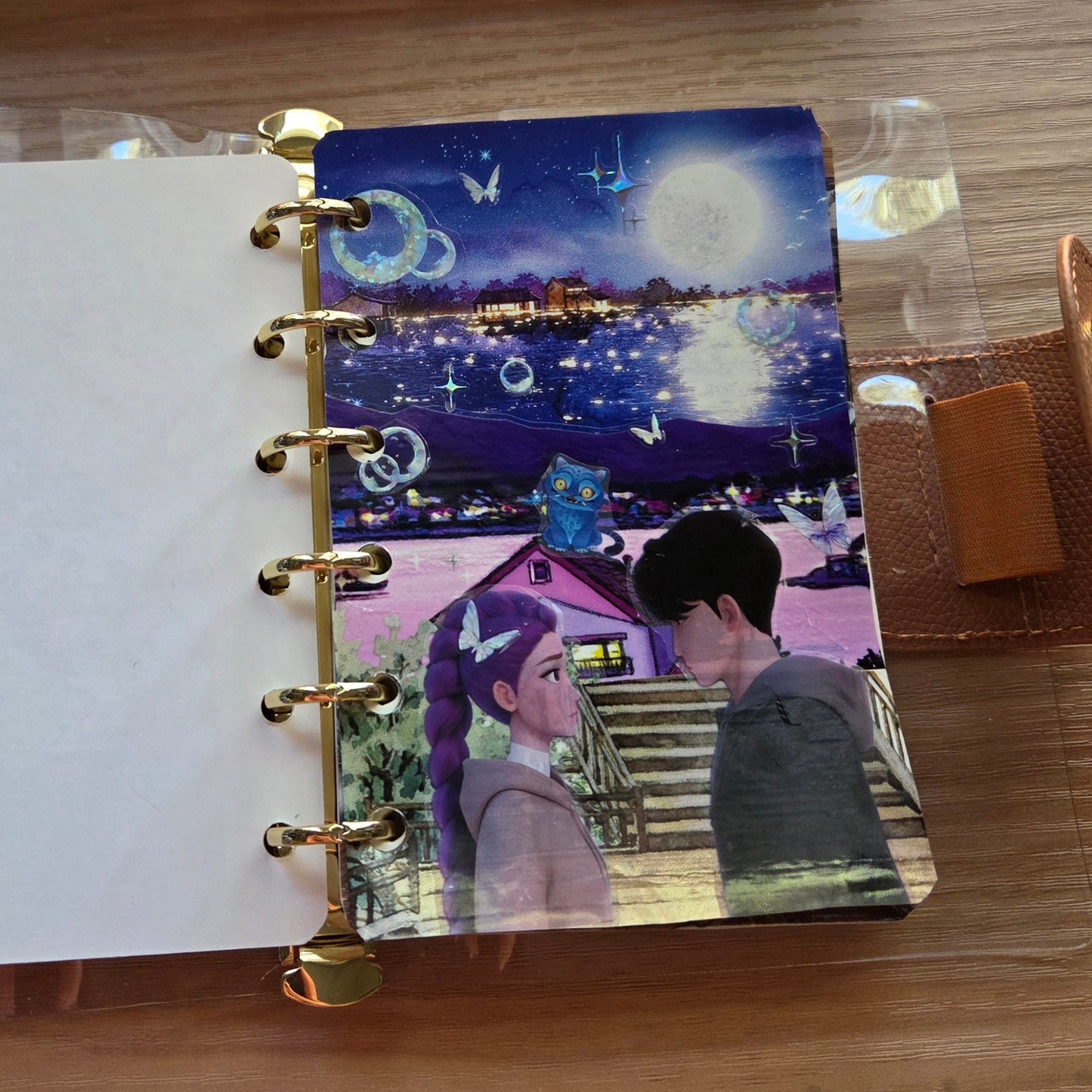 Mini Clear Loose Leaf Journal