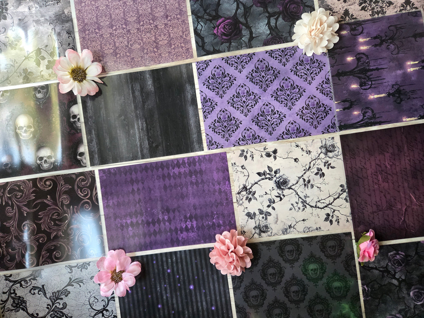 Gothic Wallpaper - PET Tape Sample Loop (Hugie)
