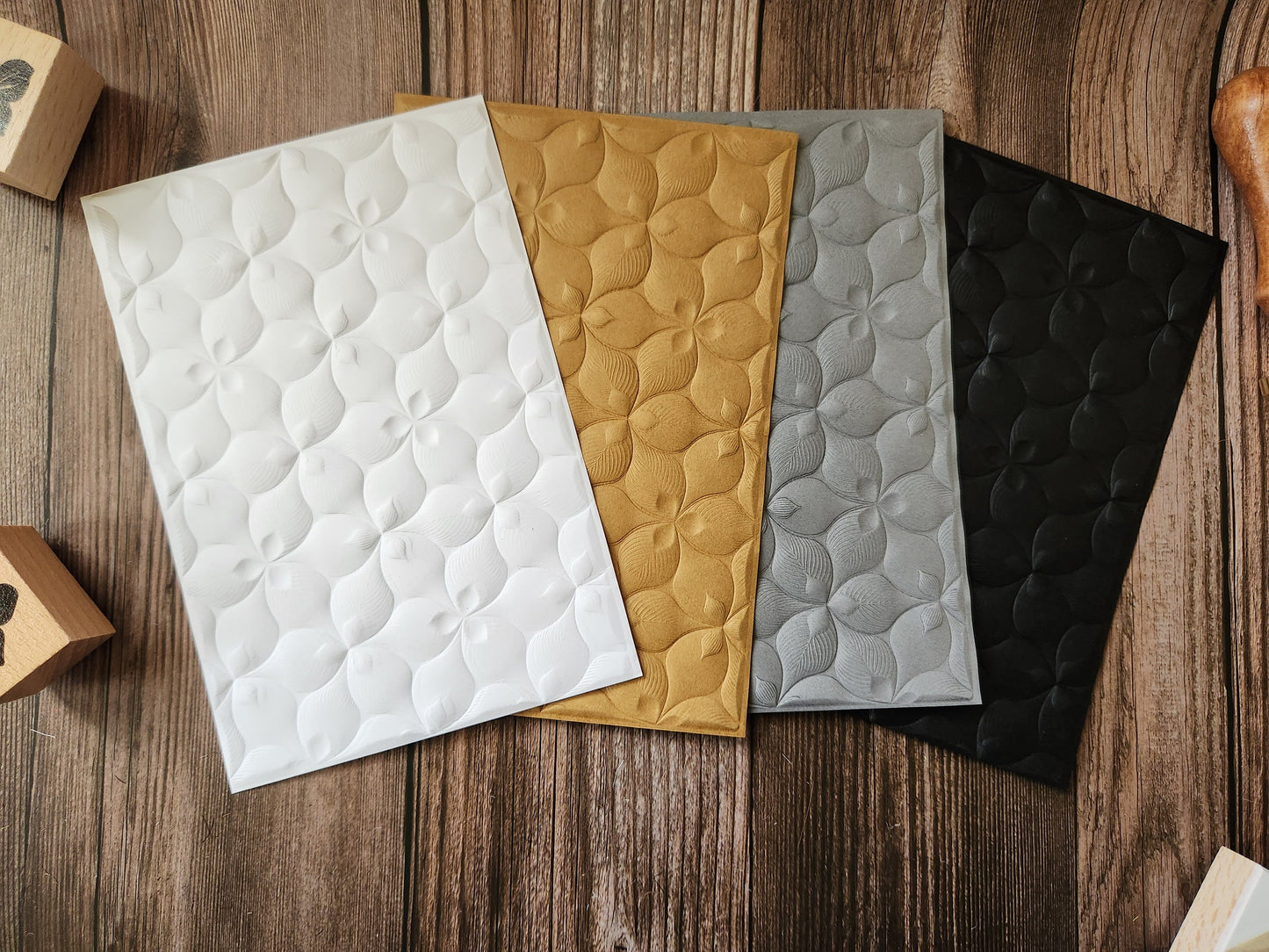 Petals Embossed Paper