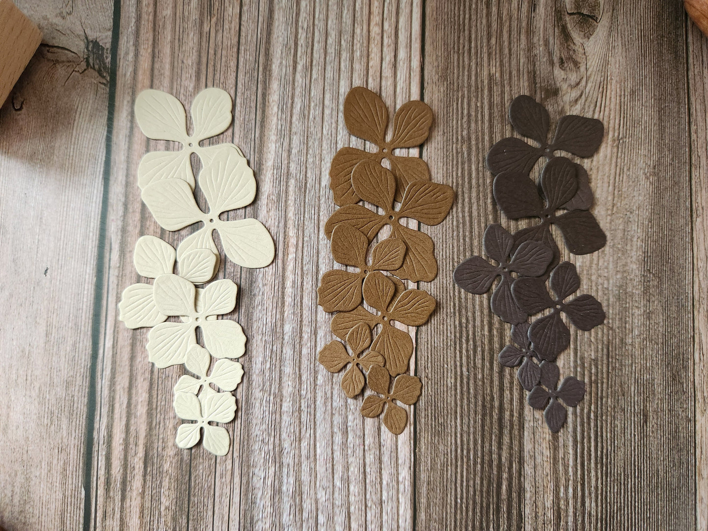 18 Hydrangea Flower Die Cuts