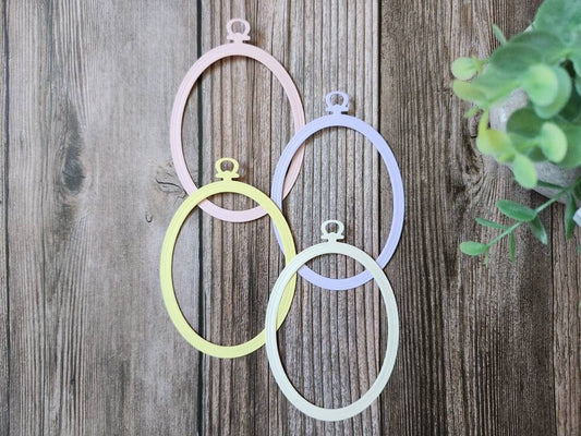 Oval Locket Die Cuts