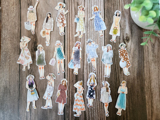 Summer Girls Stickers