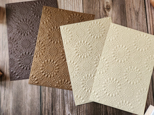 Kaleidoscope Embossed Paper