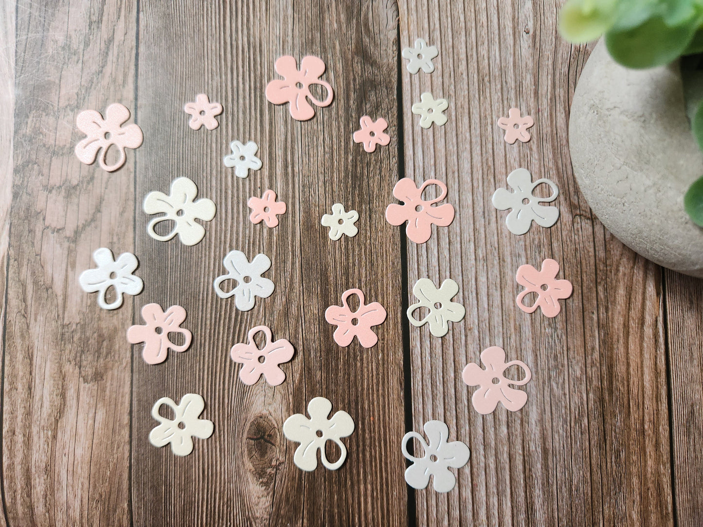 24 Mini Flower Die Cuts