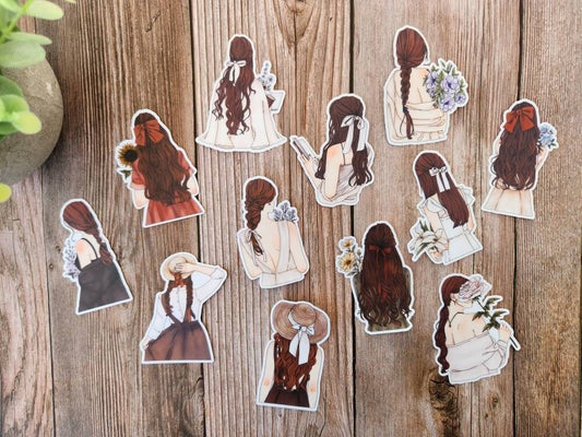 Aesthetic Girls Stickers