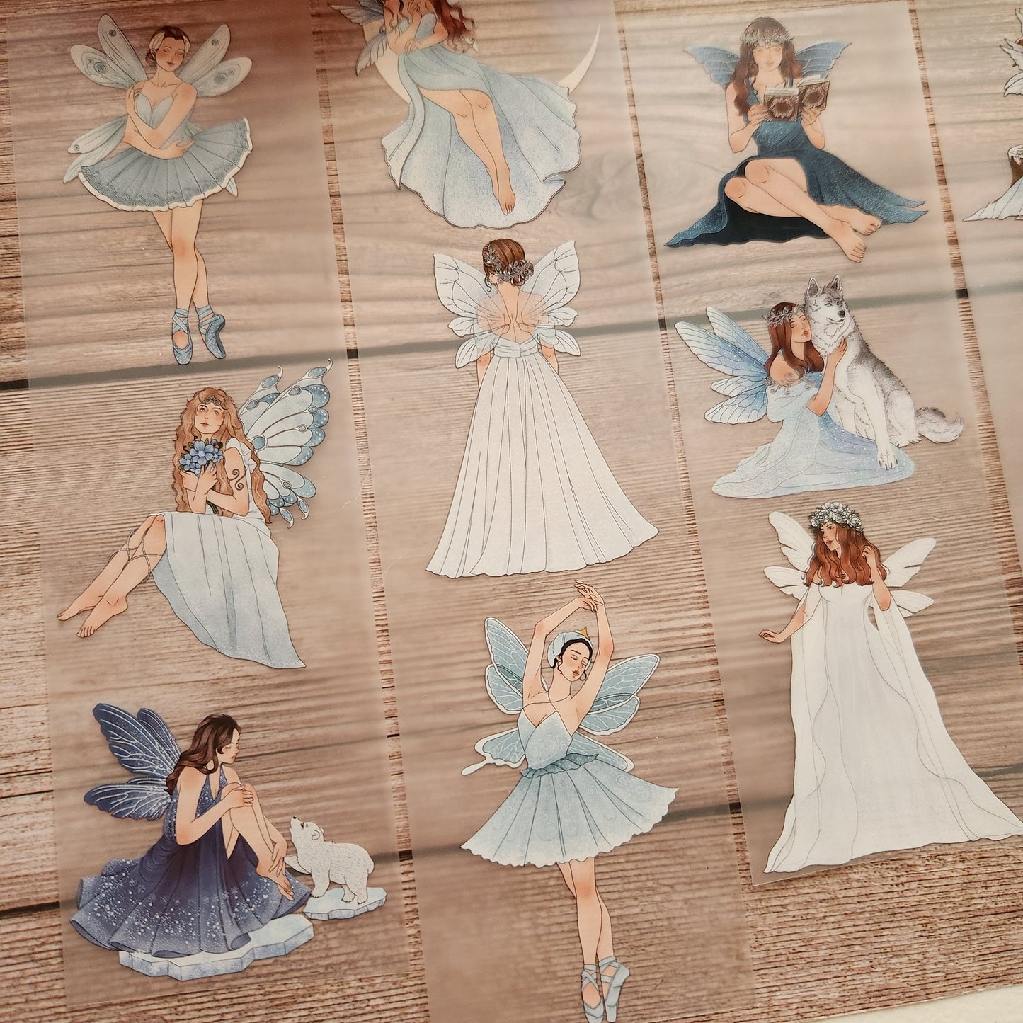 Winter Fairies Pet Tape Sample Loop