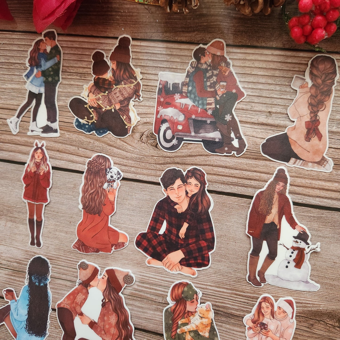 Cozy Christmas Stickers