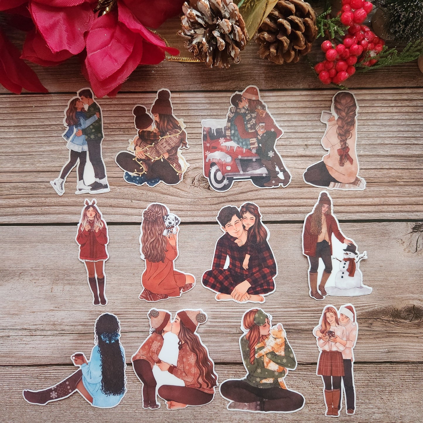 Cozy Christmas Stickers